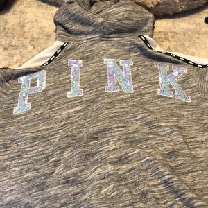 Gray Sweatshirt by Pink
